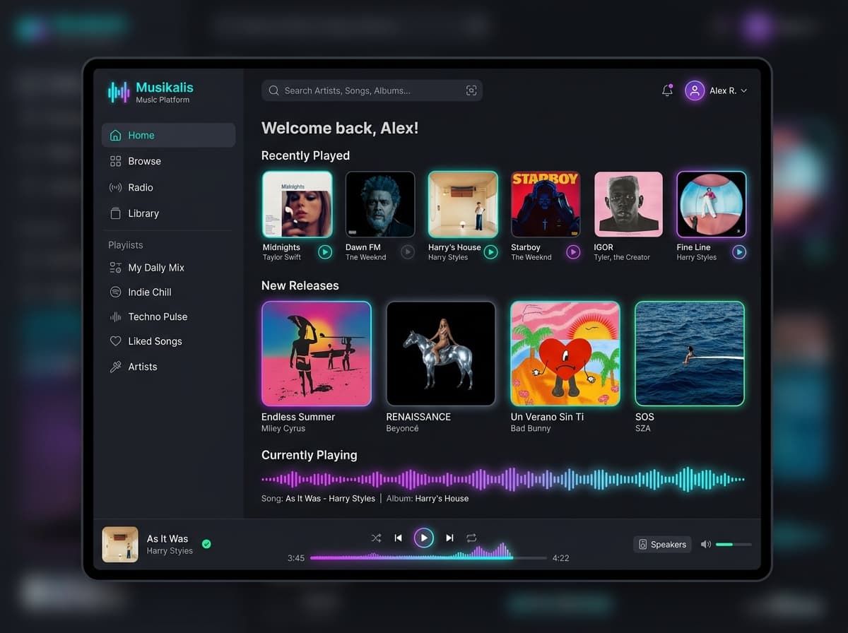 Musikalis Music Platform